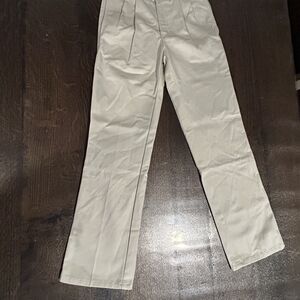 Chaps Kids Formal Pants in Cream